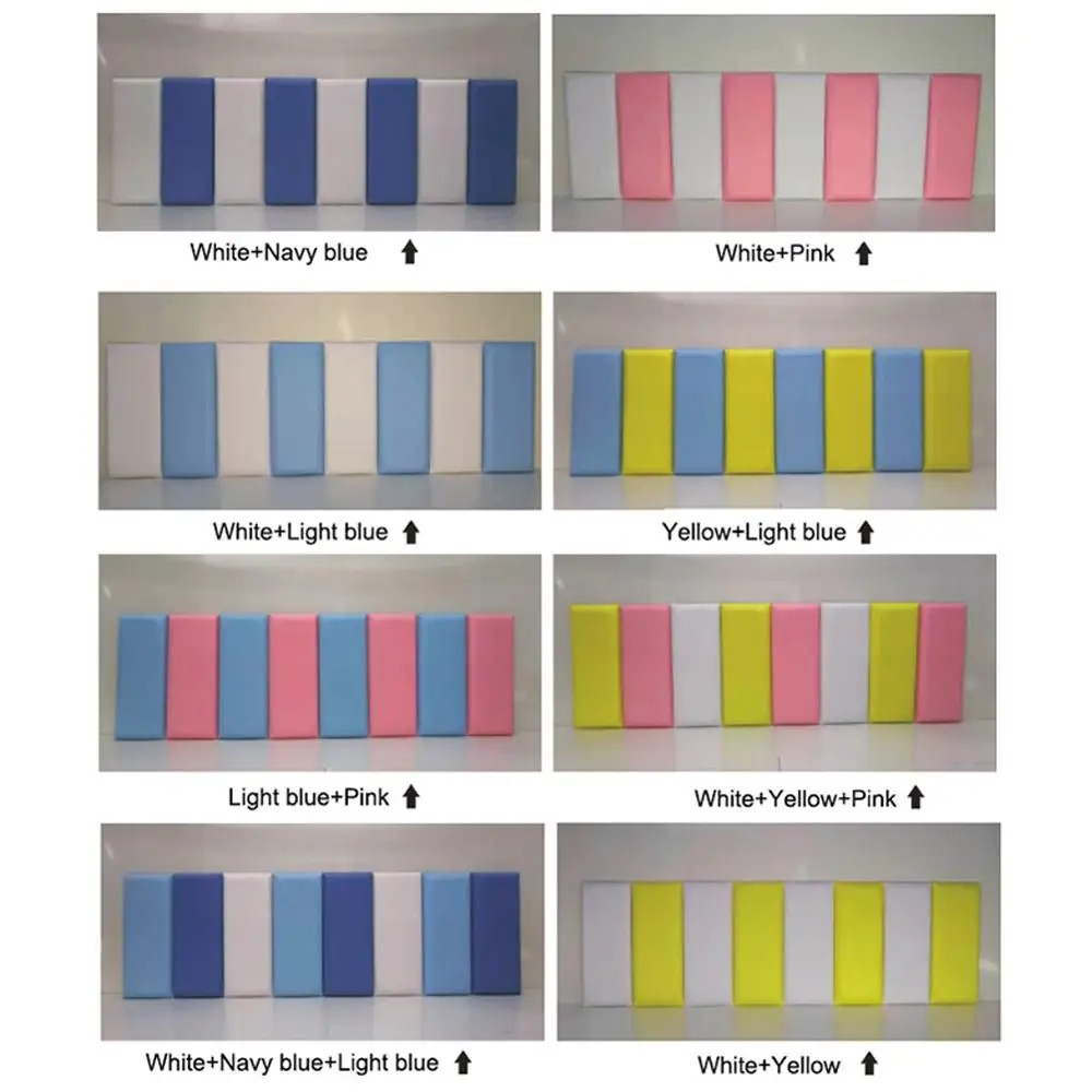 Утолщенные детские настенные бумажные обои Yazi с защитой от столкновений для