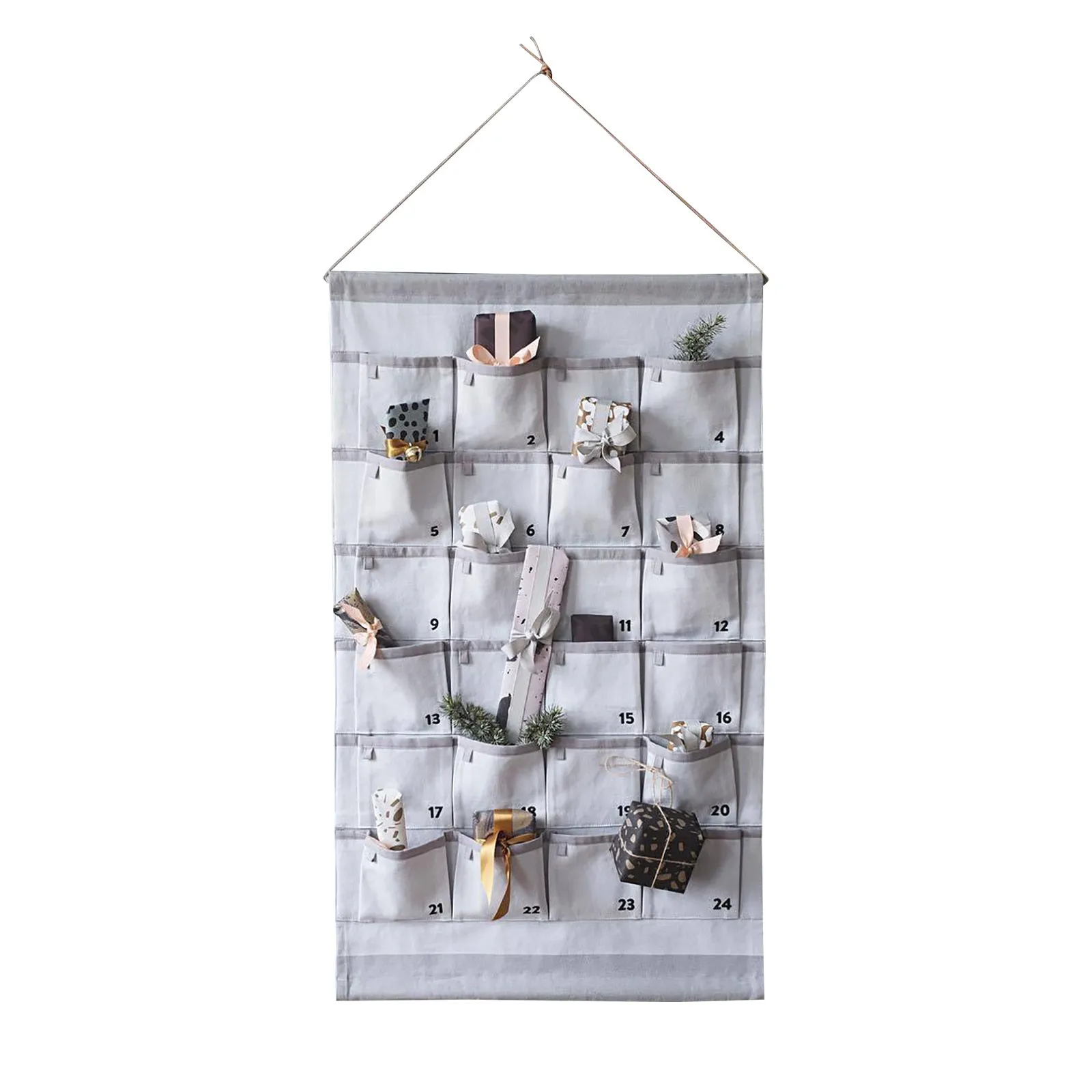 

Календарь для дефицита из мешковины 2021, обратный отсчет до Рождества с грузовиком, аппликация, Рождество, домашнее украшение для стен, ткане...