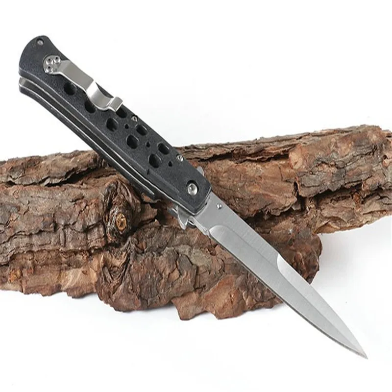 Складной нож Cold 26S карманный клинок из стали с лезвием 3Cr13 и рукояткой