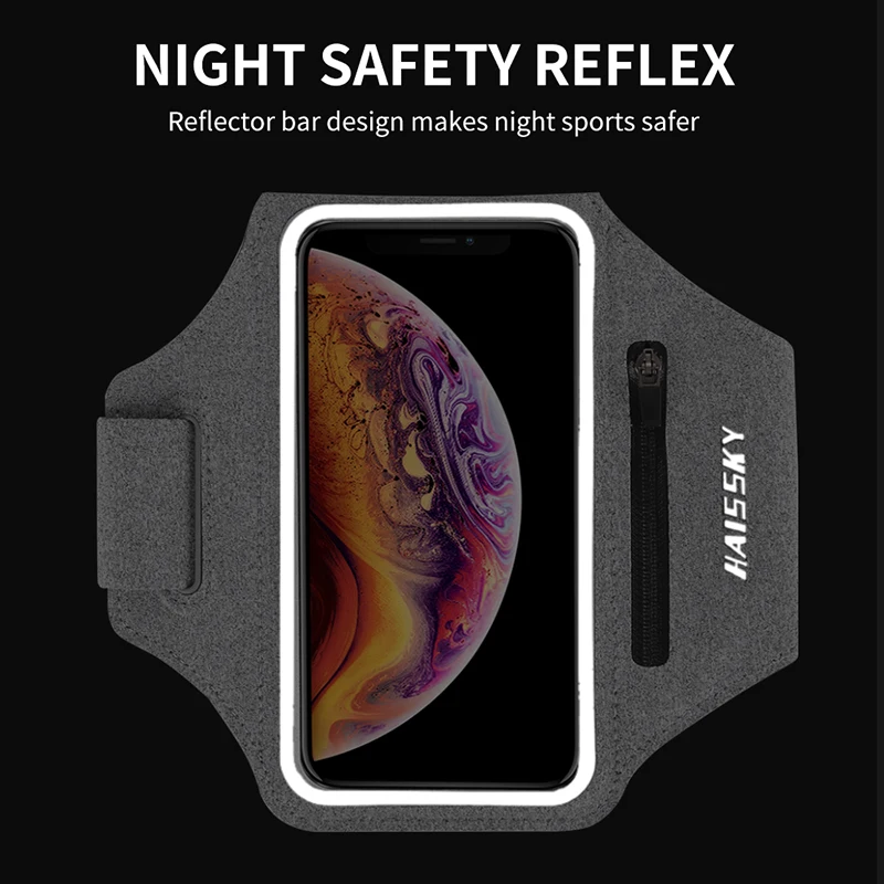 6 9 дюймовый спортивный Чехол-нарукавник для iPhone 13 12 11 Pro Max X XR Xs Samsung S21 Note 20 Ultra
