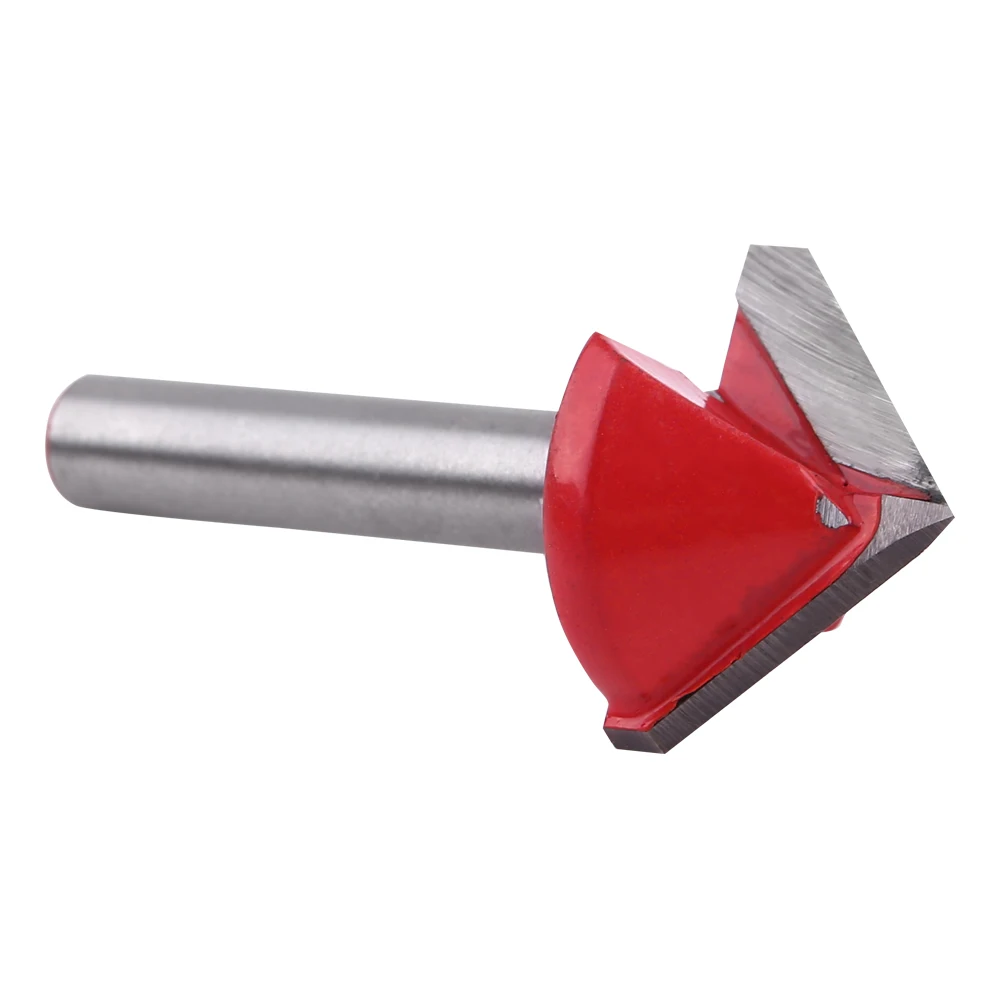 Твердосплавная фреза с ЧПУ 6 мм хвостовик V бит 3D для дерева 60 90 120 150 Deg