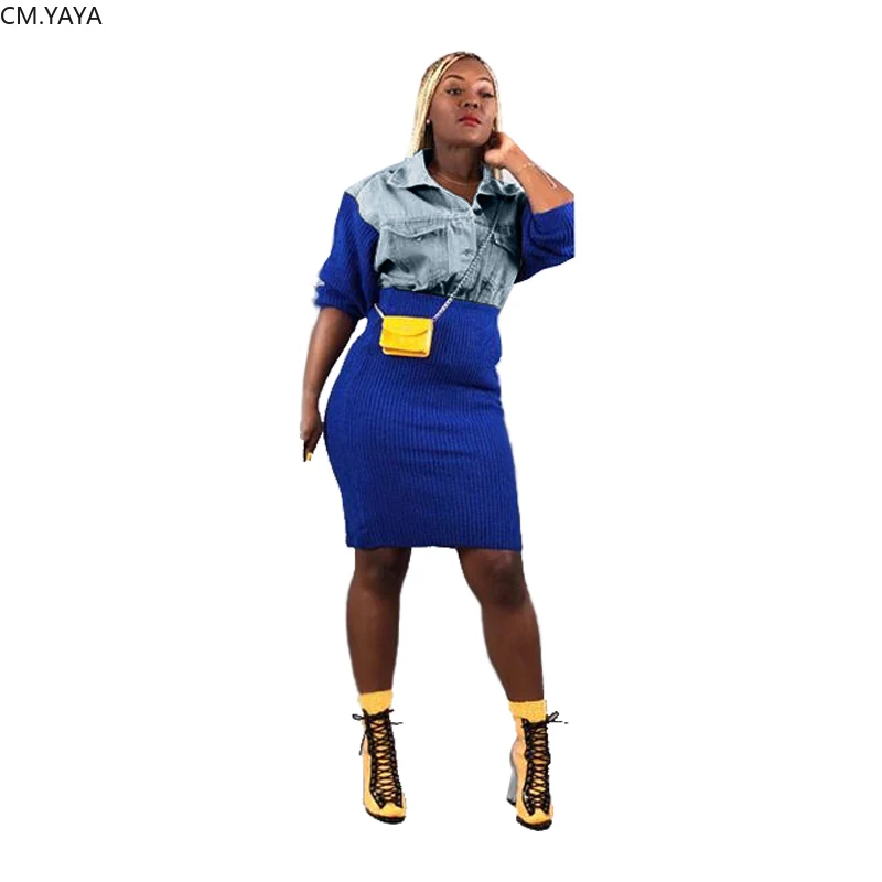 Зима для женщин комплект ювелирных изделий с отложным воротником и длинными