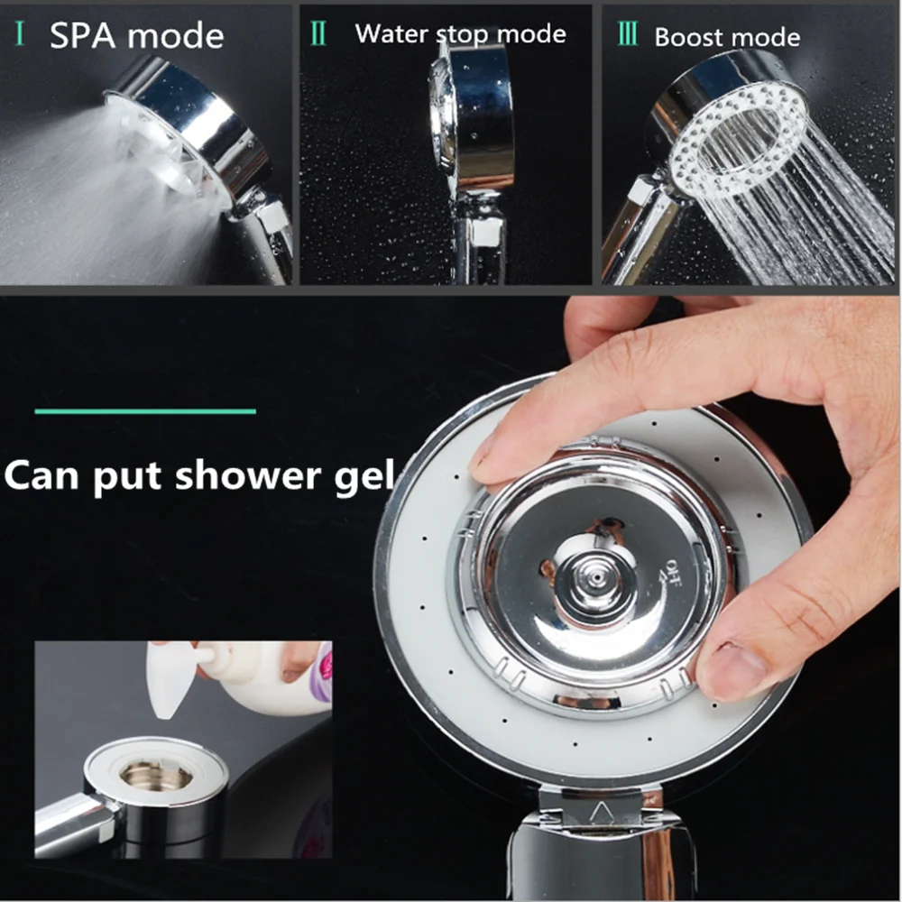 Многофункциональная Двусторонняя насадка для душа душевая лейка под давлением
