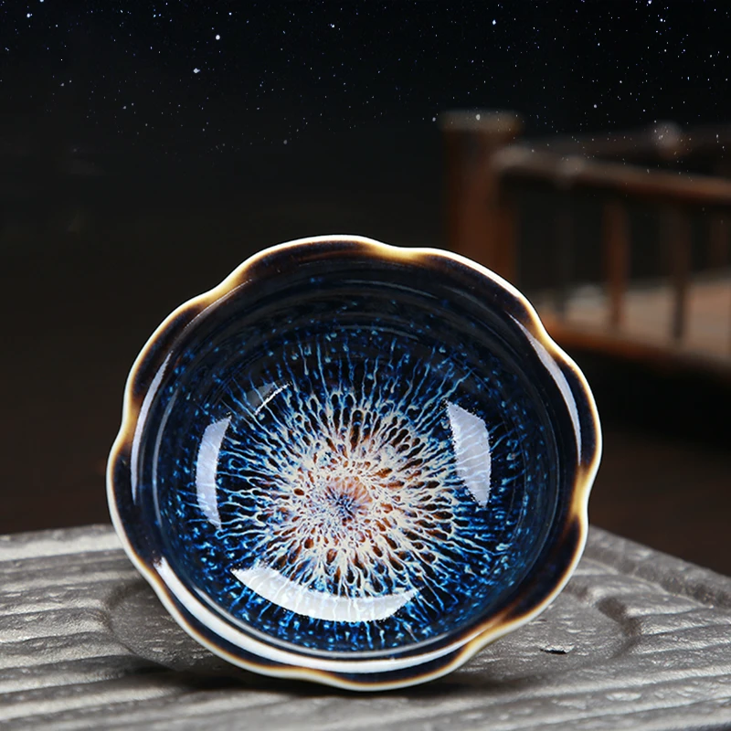 Китайская чайная чашка улучшенный дизайн меняющая печь керамическая домашняя