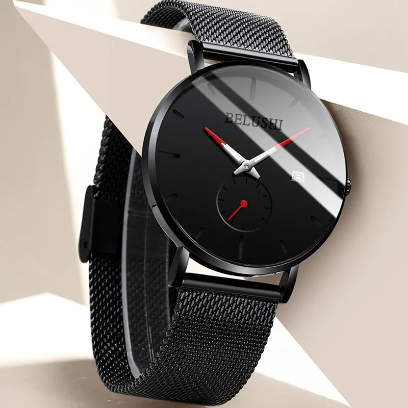 Часы мужские классические кварцевые водонепроницаемые 2020|Кварцевые часы| |