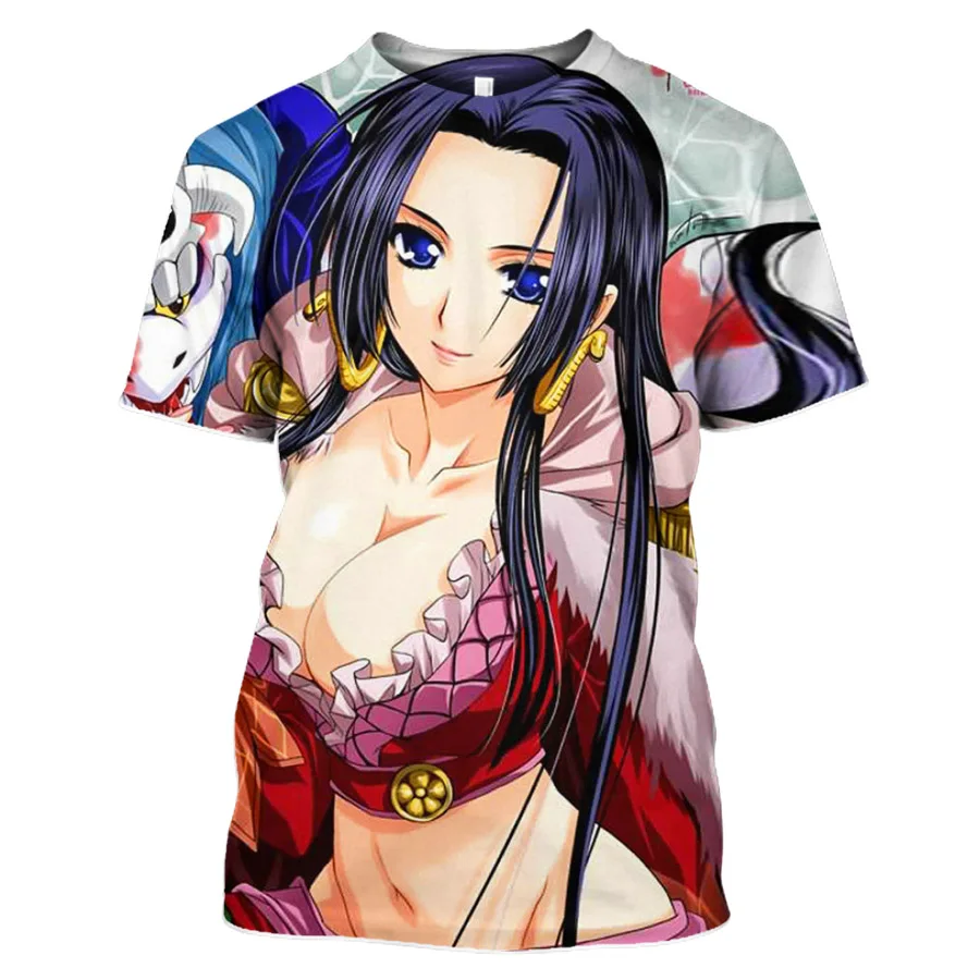 

Summer new fashion casual comic cartoon printing 3DT personality eye-catching plus size Harajuku T-shirt