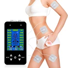 Устройство для цифровой терапии с 4 электродными подушечками для снятия боли в спине, шее, ногах