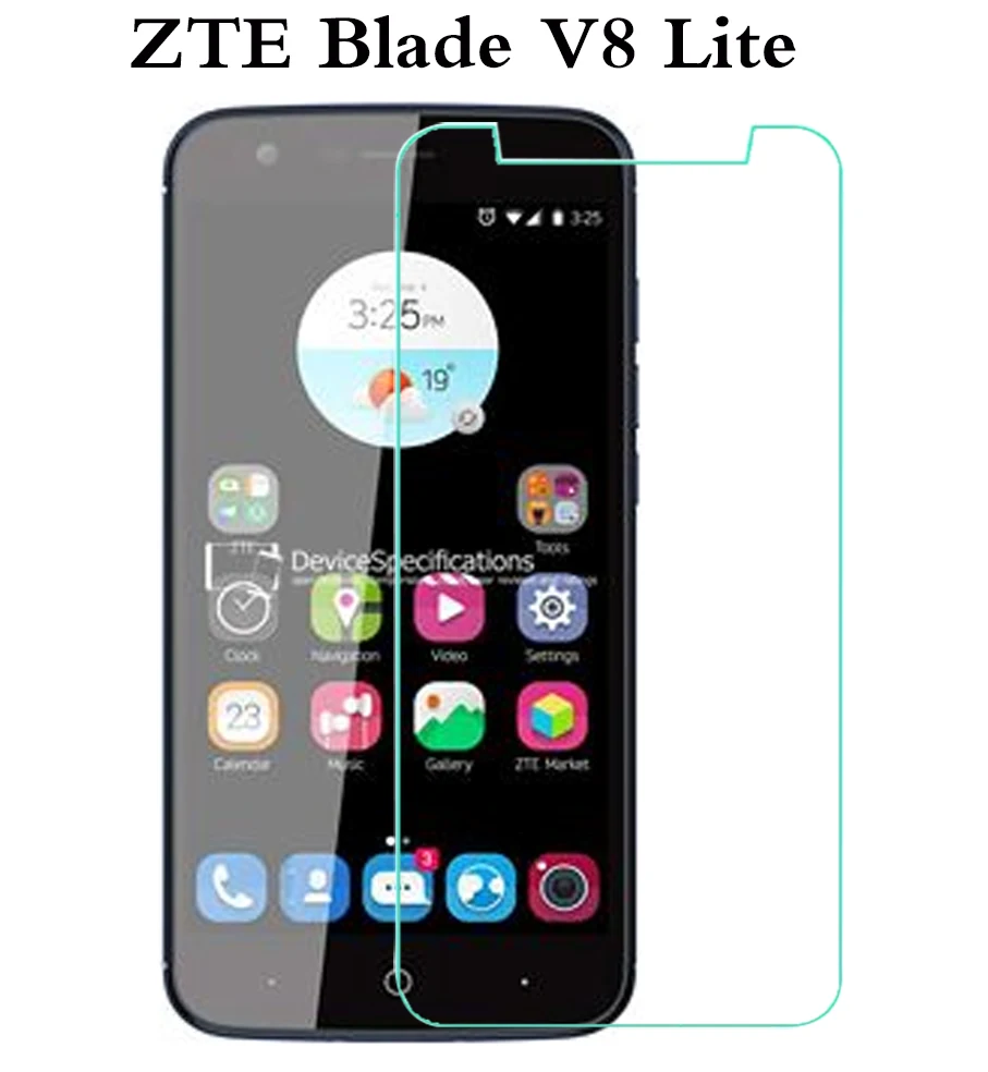 Закаленное стекло для ZTE Blade V8 Lite v7 Plus Mini A520C защитная пленка на мобильный