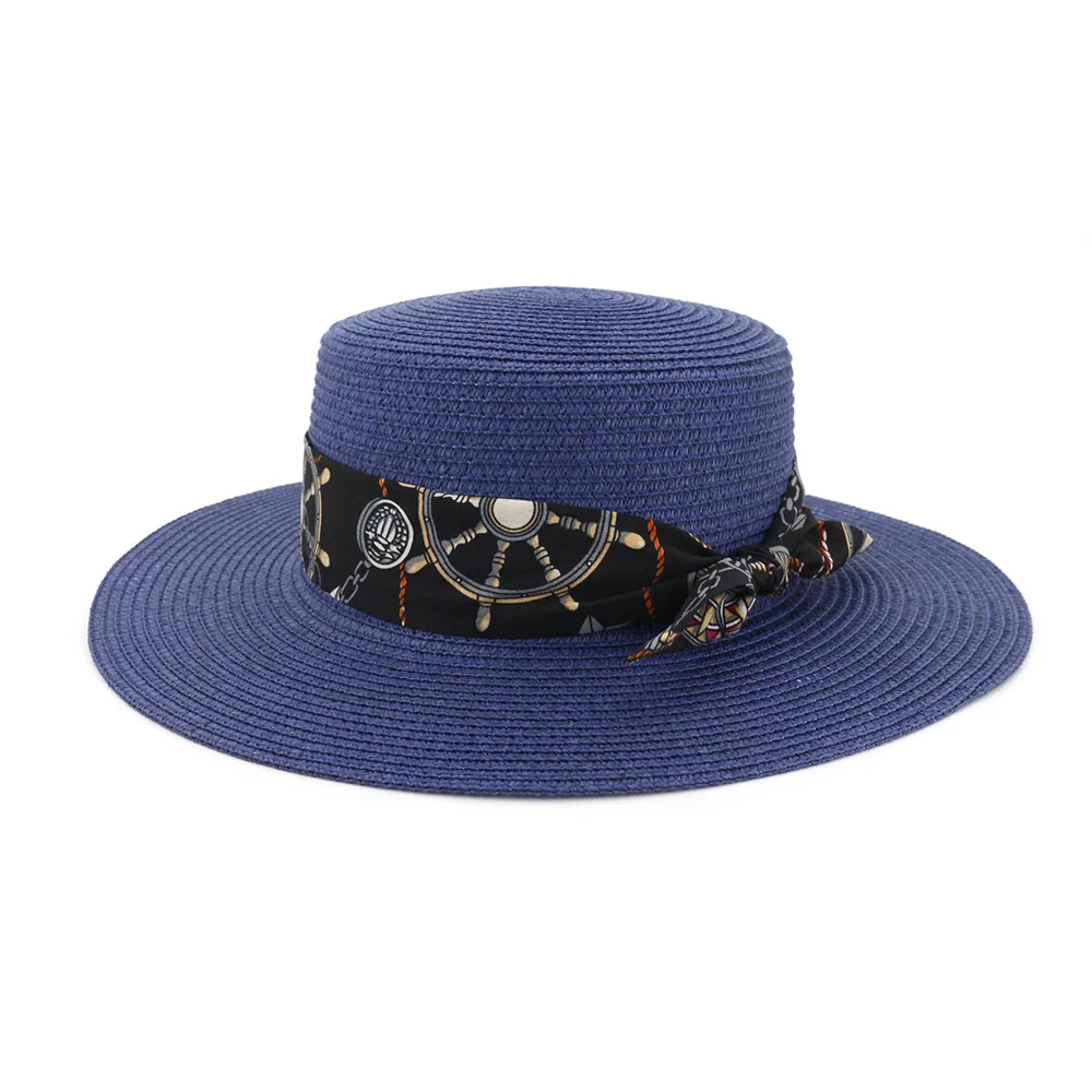 Новинка 2021 праздничная уличная шляпа от солнца пляжная с лентой Лучшая