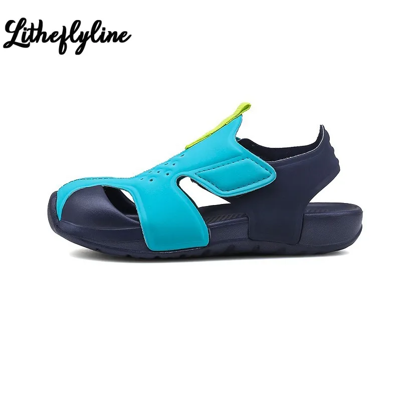 

New Summer Children Beach Boys Sandals Kids Shoes Closed Toe Arch Support Sport Sandals for Boys Eu Size 22-33