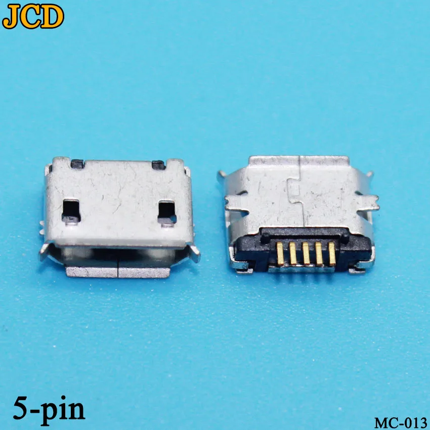 JCD 10 шт. Тип B Micro USB 5P 5 контактный разъем сделай сам|Соединители| |