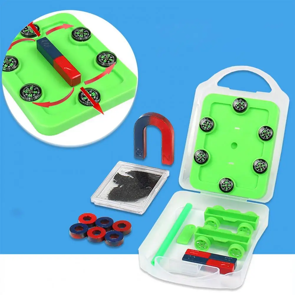 

Магнитный экспериментный набор, хорошая проводимость, улучшение практической способности, электромагнит ABS, эксперимент, научные игрушки д...