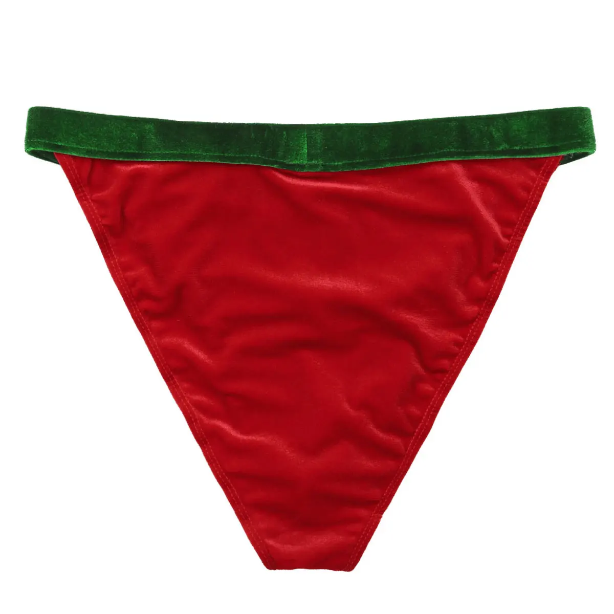 Нижнее белье для взрослых мужчин рождественские трусы с высоким вырезом