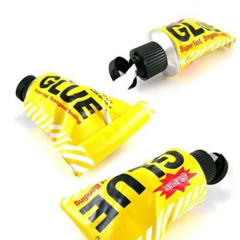 Glue Креативная Зубная паста Форма держатель для салфеток Бытовая коробка для салфеток Водонепроницаемая бумажная коробка для полотенец Мультфильм туалетной ткани рулон крышки - Цвет: Glue