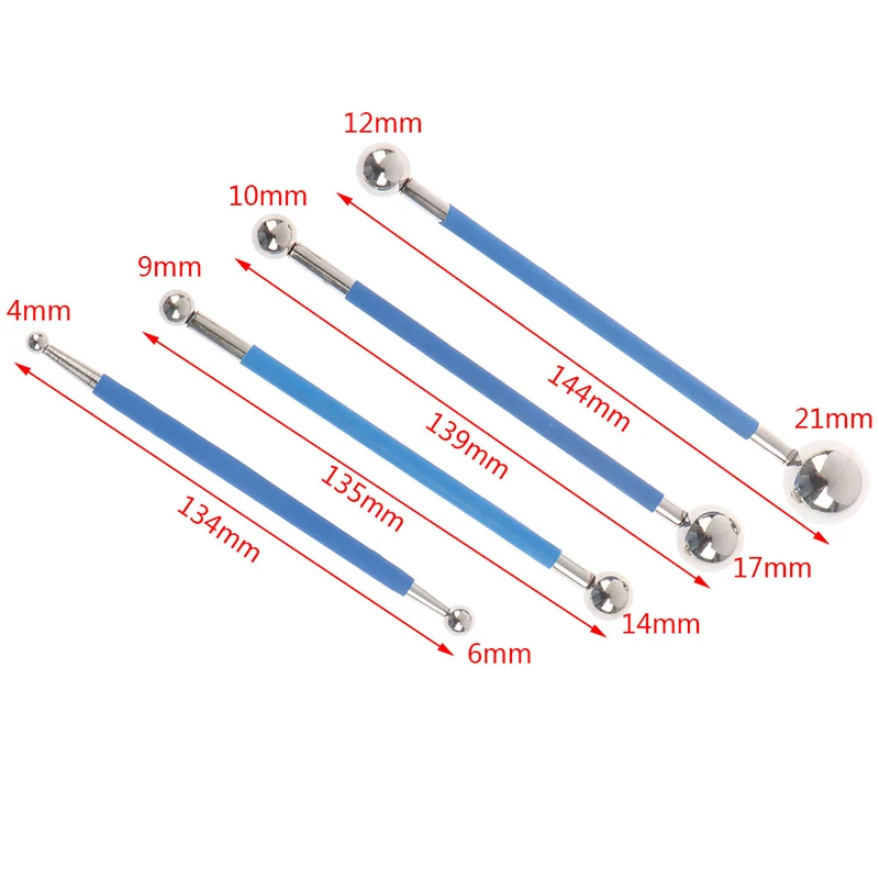 4pcs Double Steel Pressed Ball Tile Grout Tools Repairing Stick Scraping | Обустройство дома