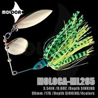fishing lures spinner bait weights17g metal isca artificial articulos de pesca bait spoon bionics lures for carp pike fish peche