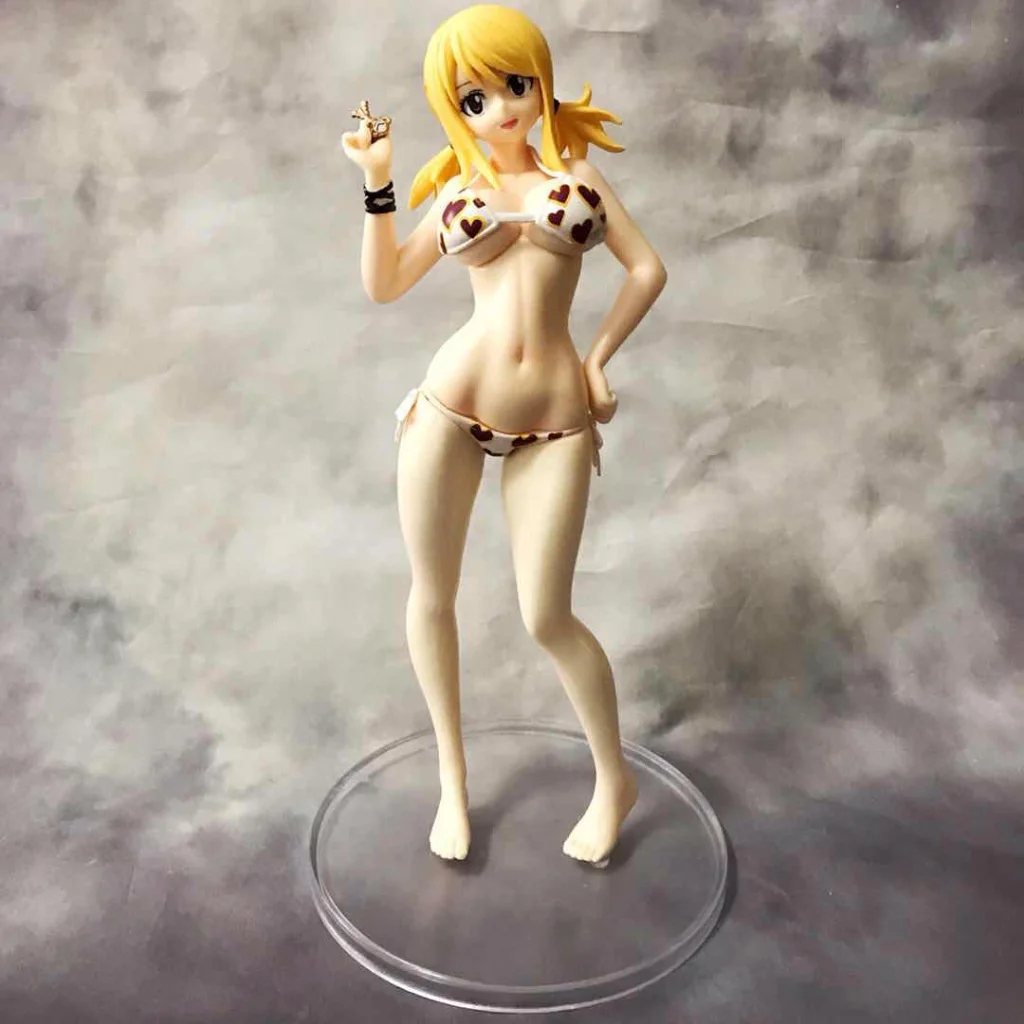 

Anime Fairy Tail Lucy Heartfilia Sexy Swimsuit Girl Boxed Figure Approx 24cm