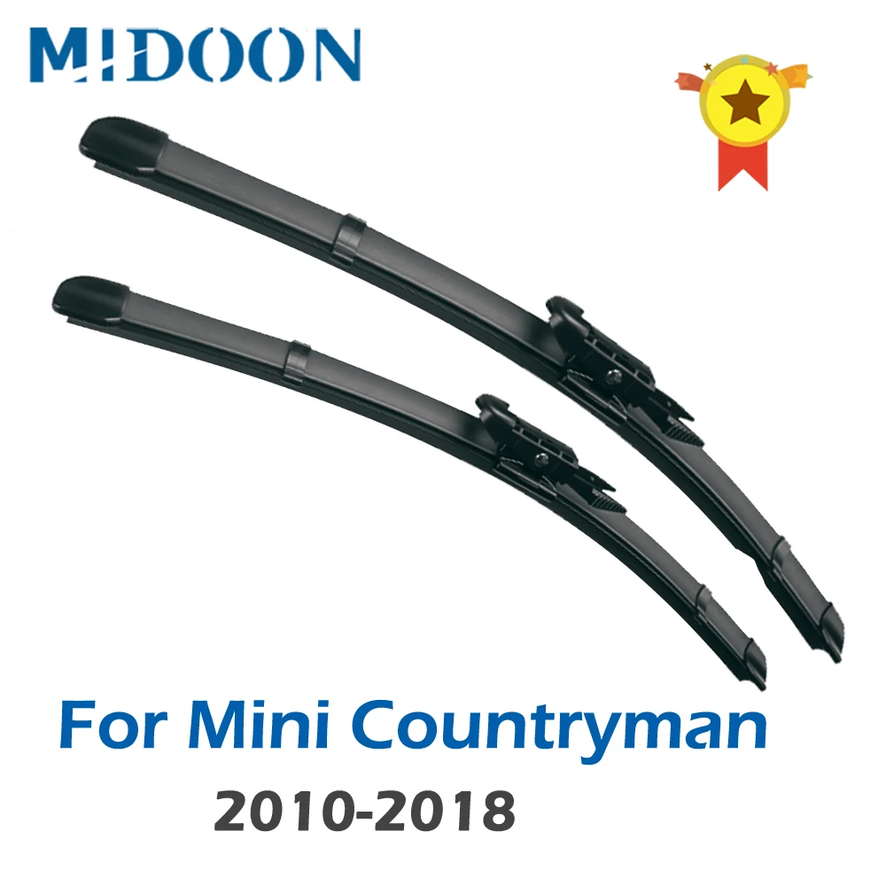Щетки стеклоочистителя MIDOON для Mini ounman R60 F60 Fit Pinch Tab Arms 2010 2011 2012 2013 2014 2015 2016 2017