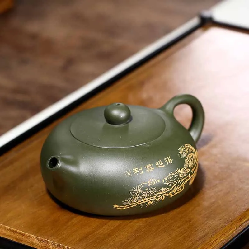 Чайный горшок Yixing из фиолетовой глины классический чайник ручной работы Сиши