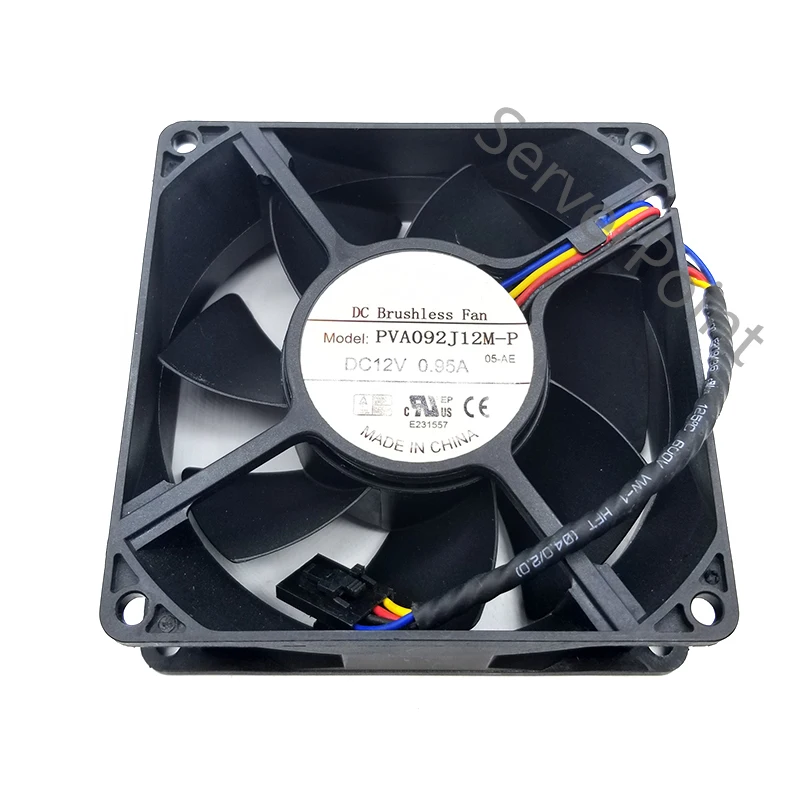 Оригинал для FOXCONN PVA092J12M P DC 12V 0.95A 90x90x32 мм вентилятор охлаждения сервера|Кулеры и