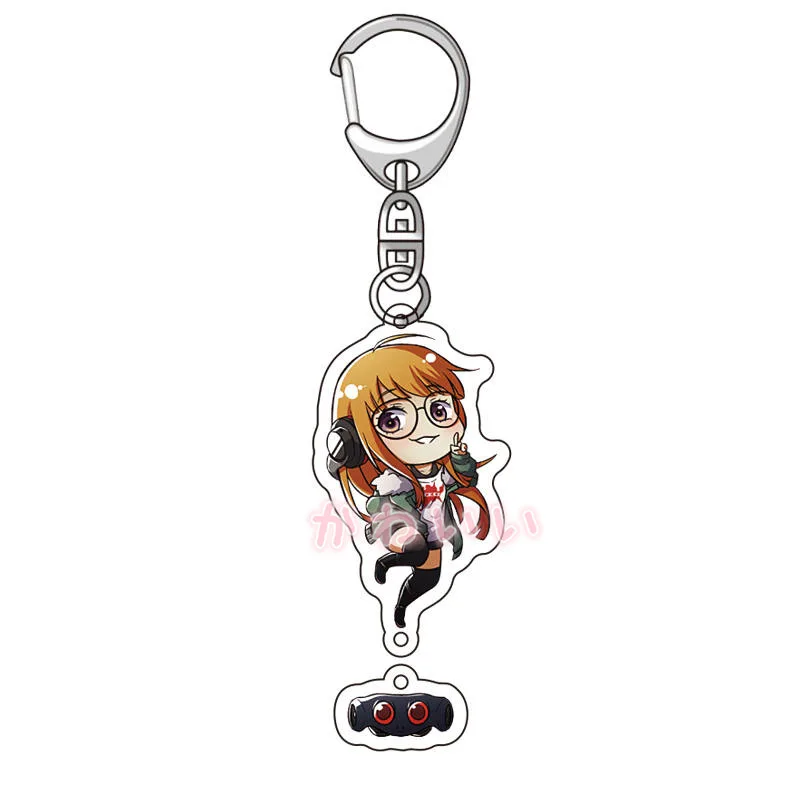 1 Pcs Game Persona 5 Anime P5 Akira Kurusu Anne Takamaki Big Size Acrylic Pendant Double-sided Peripheral Keychain | Украшения и