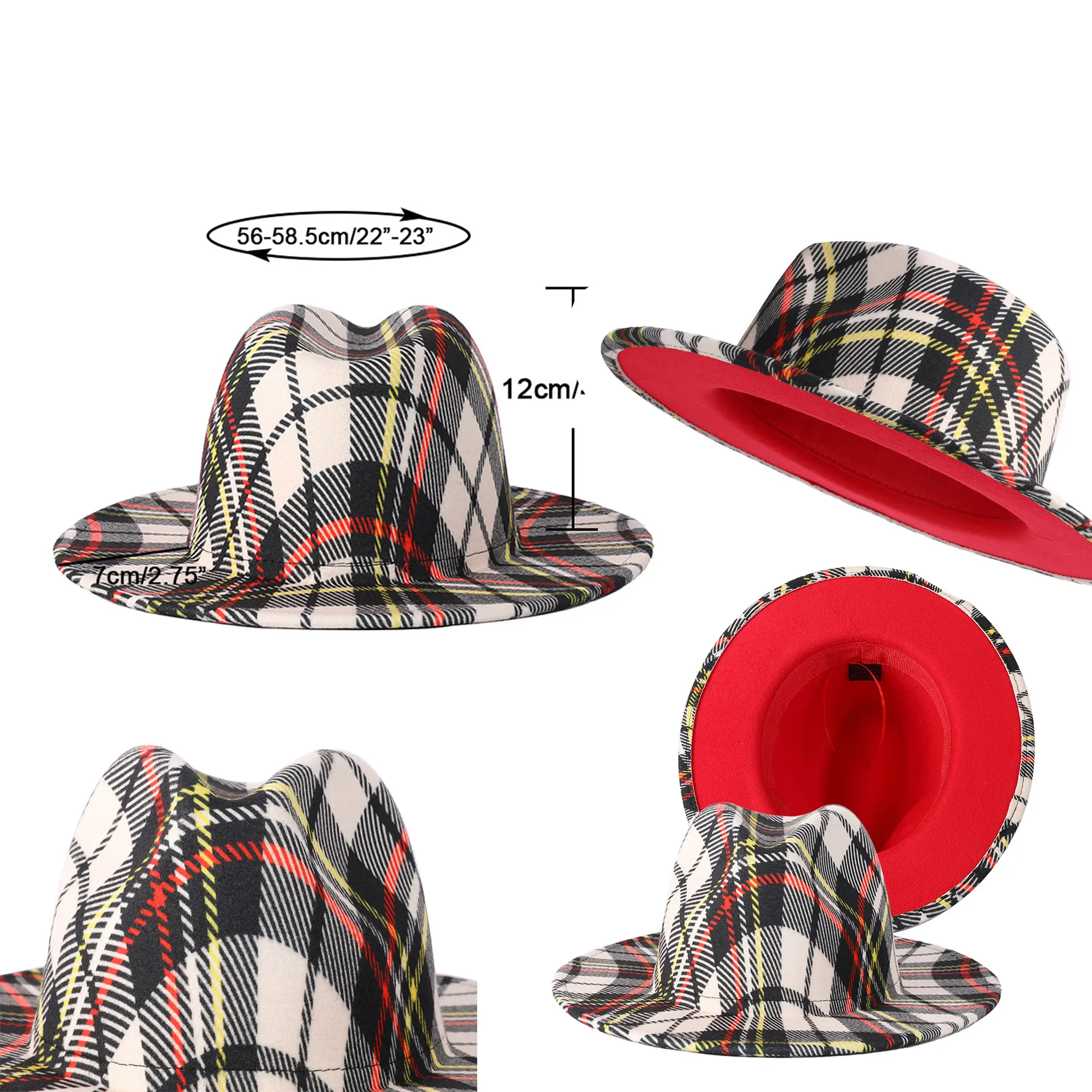 

Tie-dye Fedoras Hat For Women Unisex Leopard Grain Cowboy Hat Panama Church Performance Cap Fedora Jazz Cap Wholesale шапка