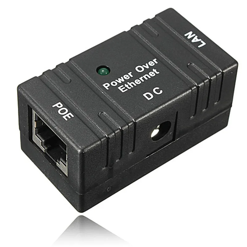 Pripaso For IP Camera LAN Network Passive PoE Injector Splitter over Ethernet Adapter Data Rate 10/100 Mbp | Безопасность и защита