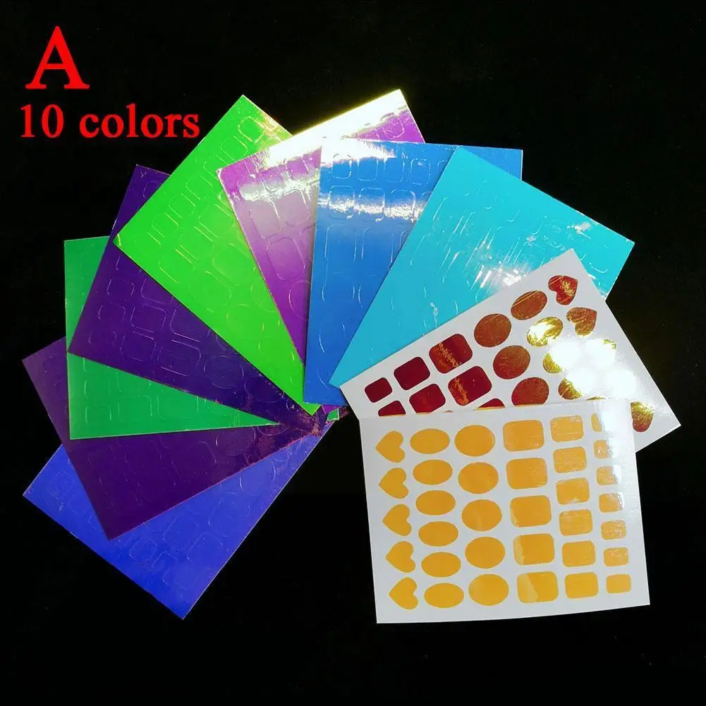 

Manicure Sticker With Adhesive Ice Cube Cellophane Symphony Mermaid 16 Sticker Color Set M3U1