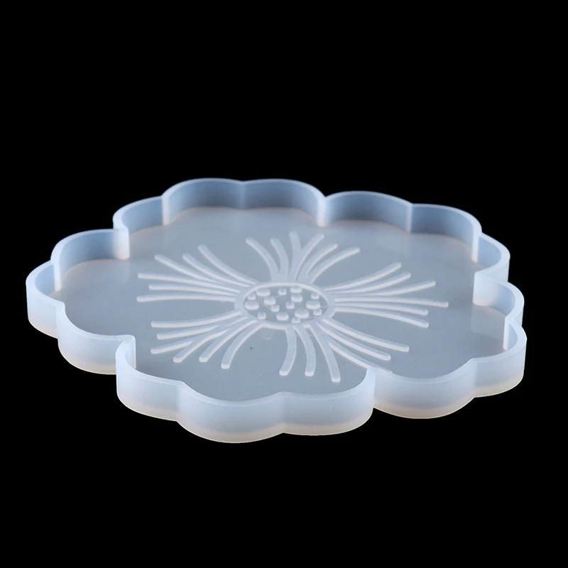

Sakura Tea Tray Coaster Silicone Mold For DIY For Epoxy Resin Molds Jewelry Making Tools