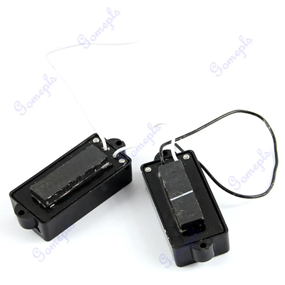 Black 4 String Noiseless Pickup Set For Precision P Bass Bridge new | Спорт и развлечения