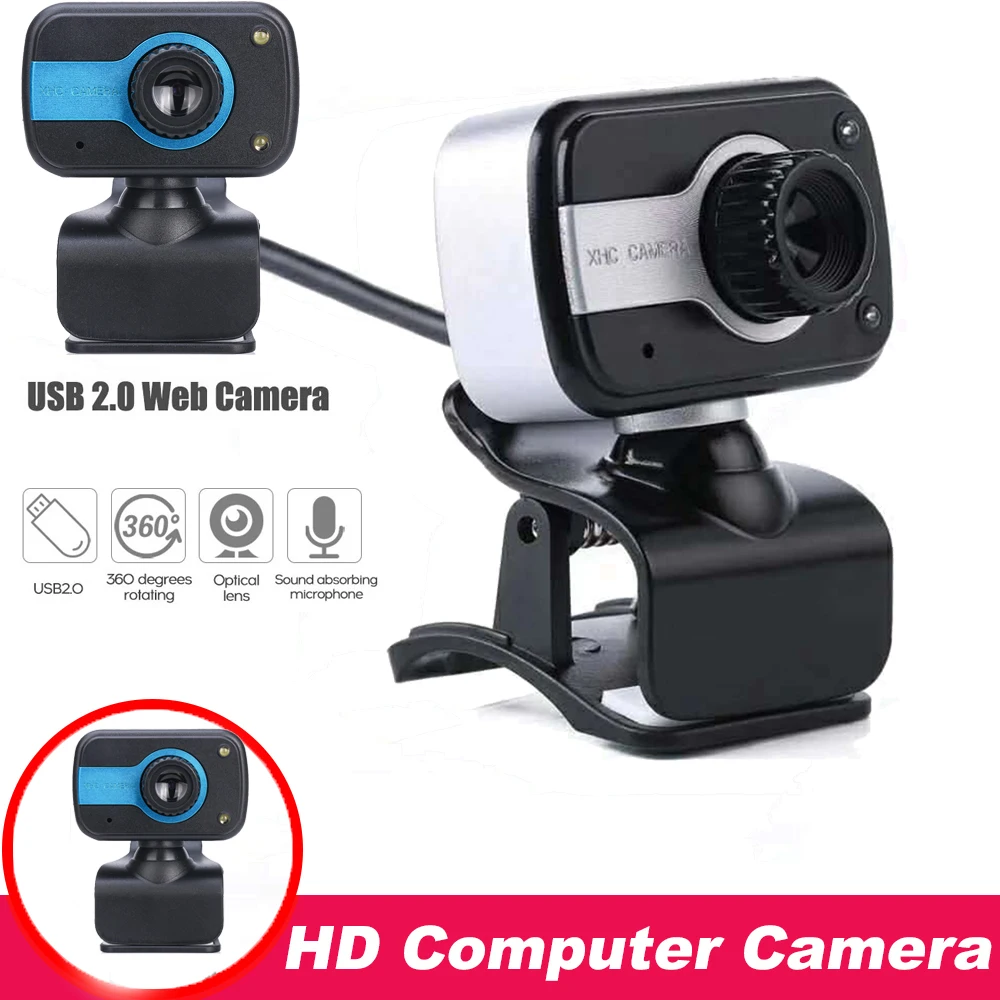 Веб камера USB2.0 HD веб для компьютера цифровая видеокамера практичная в наличии