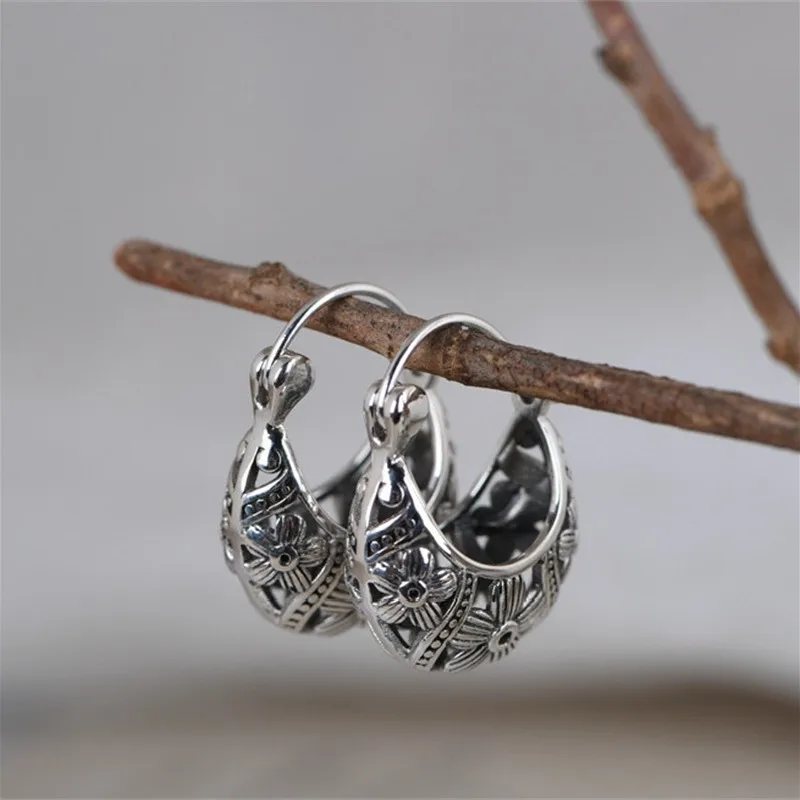 Женские серьги из серебра 925 пробы с вырезами|thai silver earrings|earrings sterlingearrings earring |
