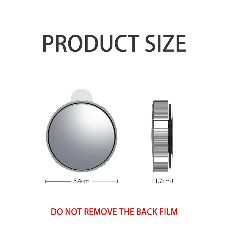 Зеркало для слепых зон автомобильное 2 шт. с присоской углом обзора 360 градусов |