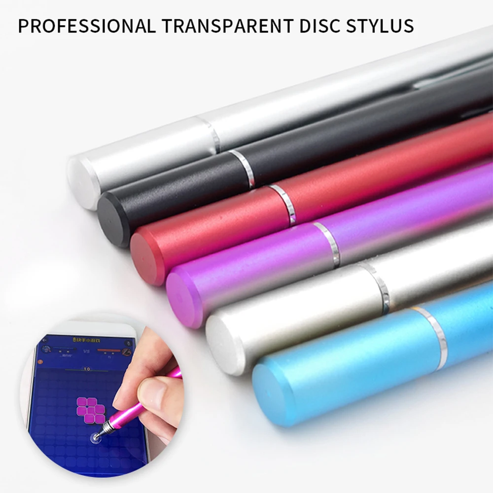 Дисковый стилус для сенсорного экрана Универсальный емкостный совместимый с