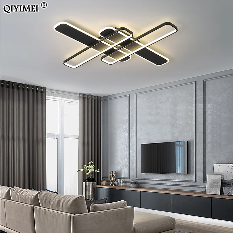 Светодиодная люстра с регулируемой яркостью освещение для кабинета гостиной