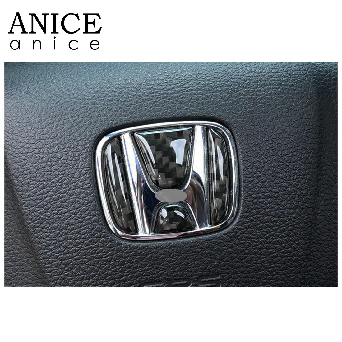 Накладка на руль из углеродного волокна для Honda Civic