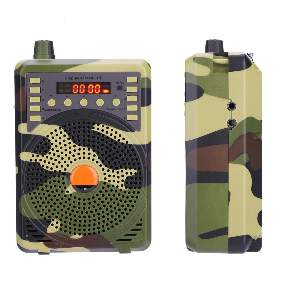 New Hunting Decoy Calls Electronic Bird Caller Camouflage 48W Electric Hunting Decoy Speaker MP3 Speaker Remote Controller Kit