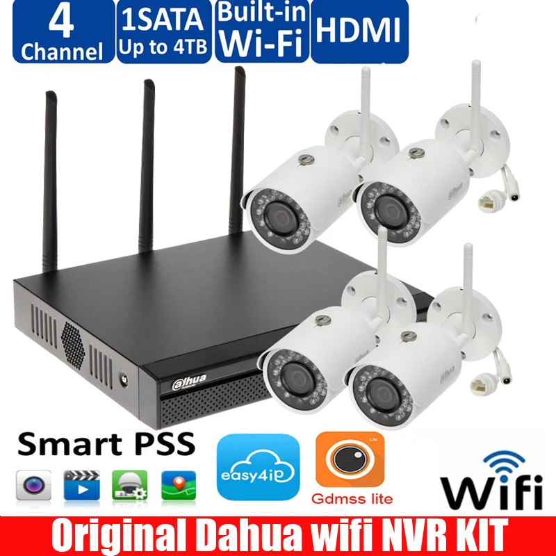 dahua wifi ip-камера система HD 3MP камера IP беспроводная ИК ночного видения Водонепроницаемая wi-fi-камера для использования на улице ipc-hfw1320s-w