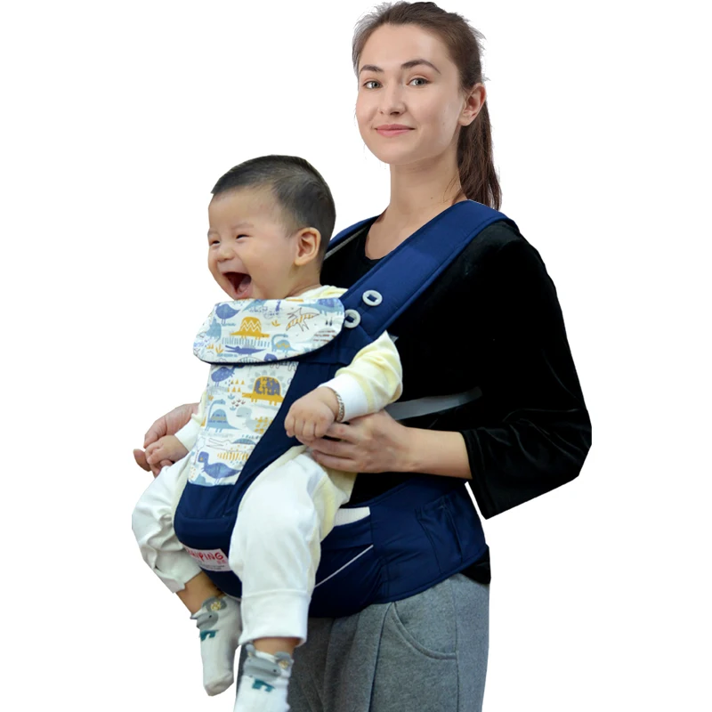 

Newborn Ergonomic Baby Carrier Infant Kid Baby Hipseat Sling Front Facing Kangaroo Baby Wrap Carrier for Baby Travel 0-24 Months