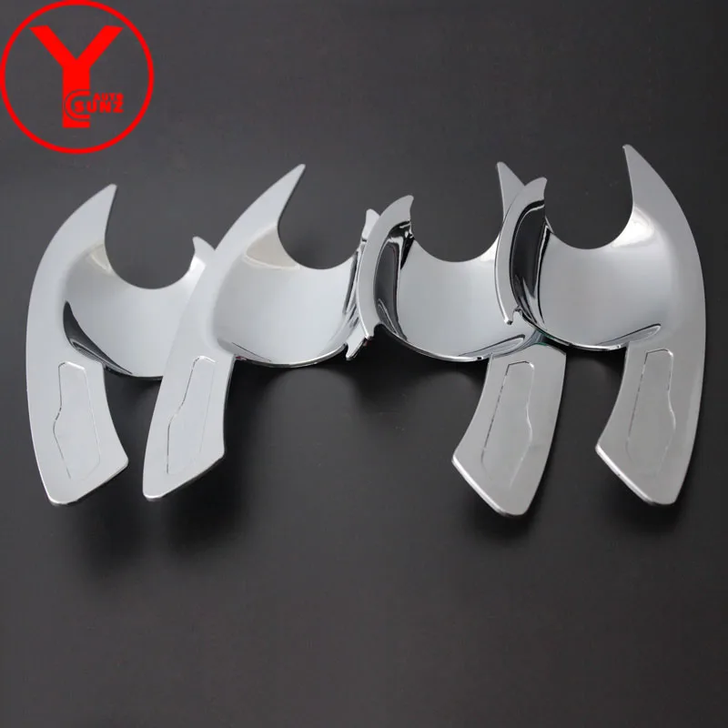 Хромированная крышка дверной ручки вставка в миску для Mitsubishi xpander 2017 2018