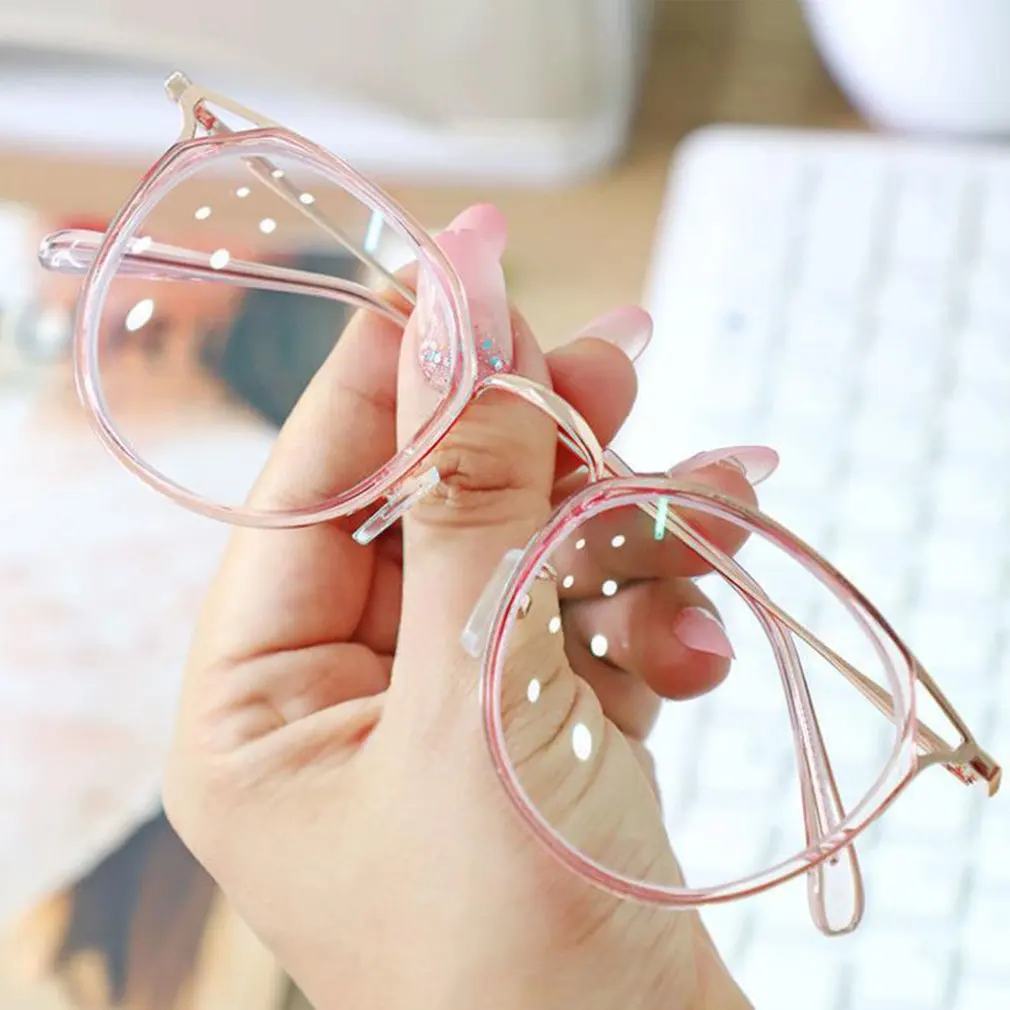 

Готовые Очки для близорукости, очки кошачий глаз для женщин и мужчин, прозрачная оправа, студенческие очки с диоптриями для близорукости