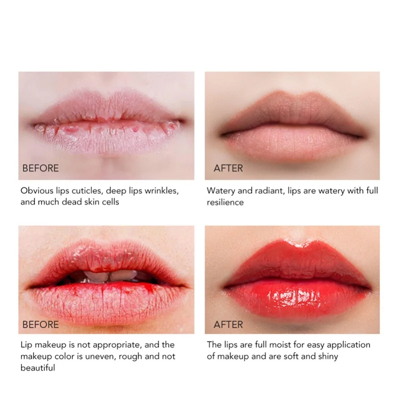 Скраб для губ отшелушивающий стойкий увлажняющий гладкий осветления губ|Губы| |