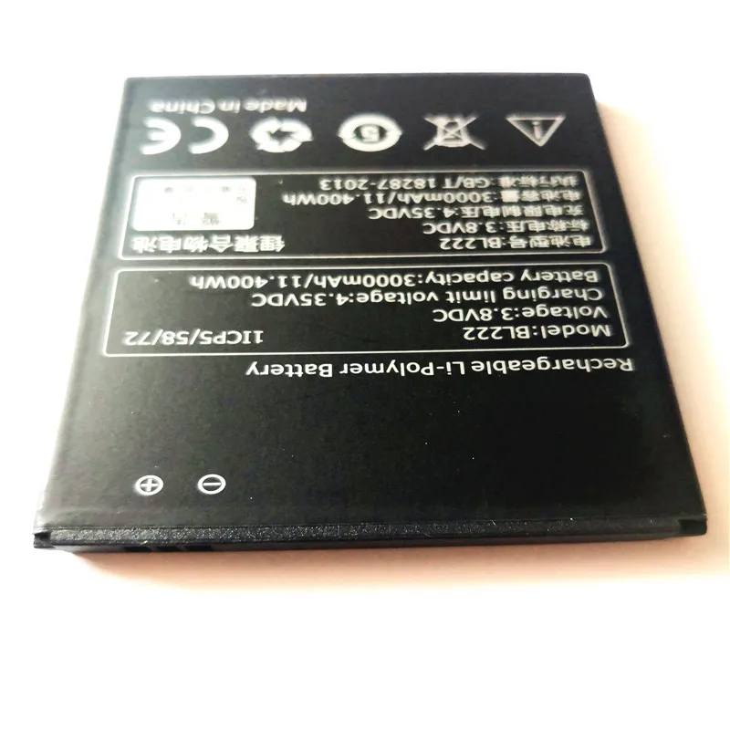 New BL222 BATTERY For Lenovo S660 S668T S 660 668T 3000mAh 3.8v Li-ion Cell Phone Batteries with phone stander for gift | Мобильные