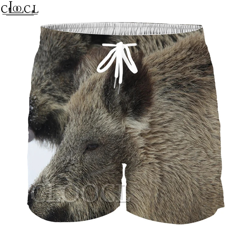 

CLOOCL Wild Animal Wild Boar Children's Short Pants 3D Print Casual Cute Boy 2021 Summer Fashion Sport Wild