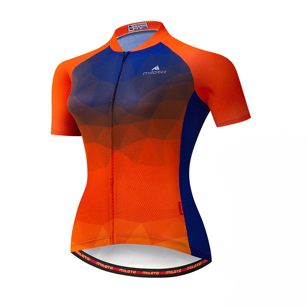 

2021 MILOTO Summer Cycling Jersey Women Pro Team Cycling Clothing Ropa Ciclismo Bicycle Clothes MTB trek Bike Jersey GOBIK kits