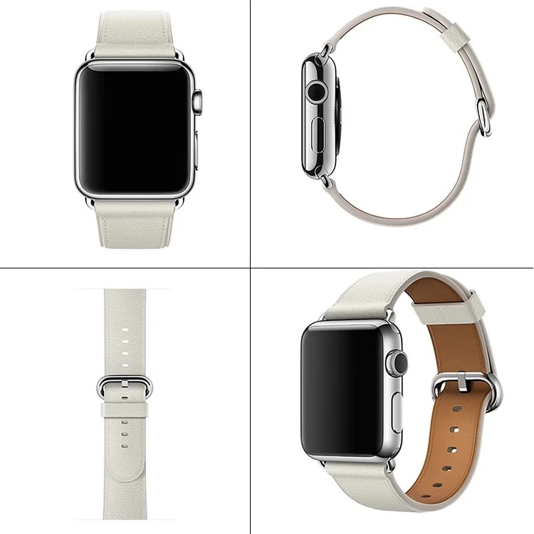 Ремешок для наручных часов Apple watch, ремешок 42 мм, 38 мм, версия тонкие кожаные correa, браслет, ремешок на запястье для наручных часов Iwatch серии 5/4/3/2/1