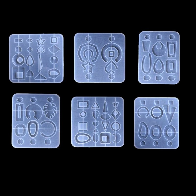 

Смола клей формы силиконовая Серьга Кулон Литья Силиконовые формы ювелирные изделия делая инструменты с возможностью креативного самосто...