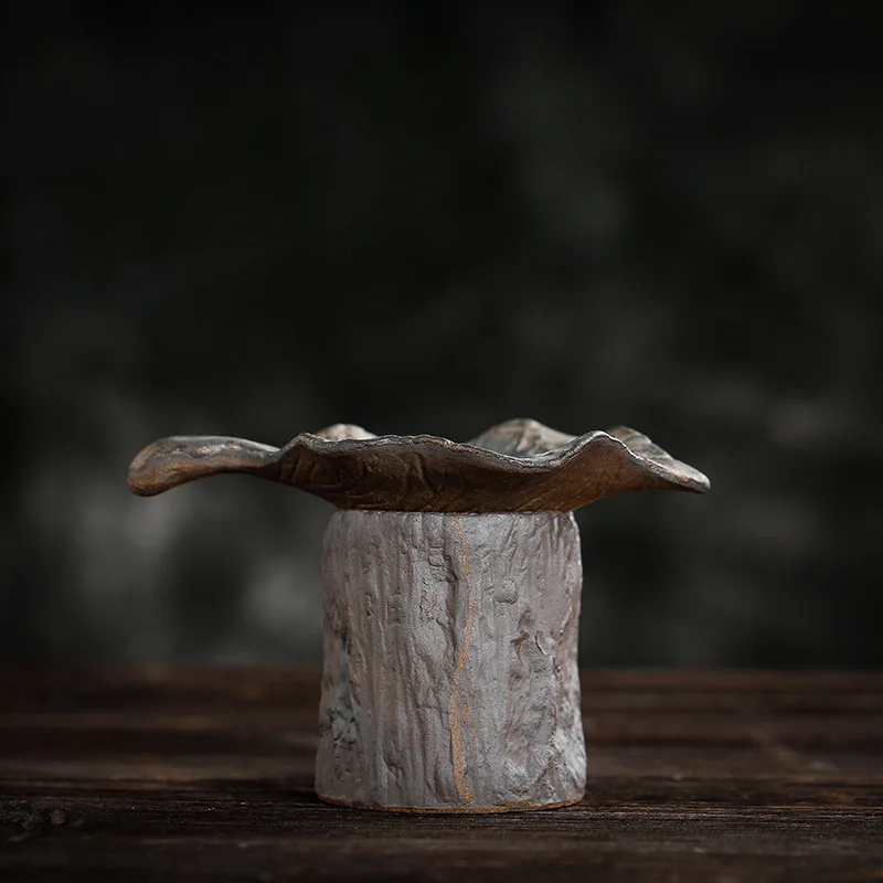 Фотофильтр ручной работы с листьями оригинальный керамический фильтр для