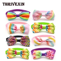 5pcs st patricks day dog bow tie adjustable puppy collor cat necktie bowties cute grooming product pets supplies accessories