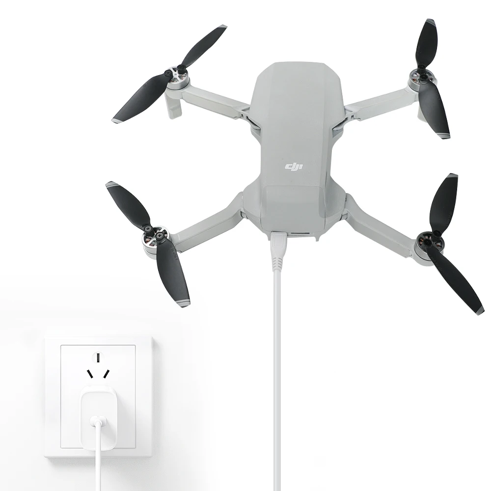 Премиум ABS Материал 24 Вт адаптер зарядное устройство для DJI Mavic Mini/Spark Drone быстрое